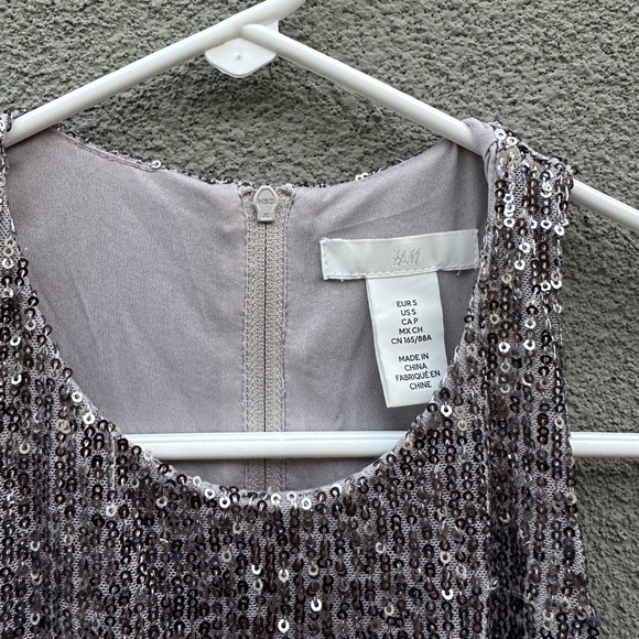 H&M Sequin Crop Tank Top - Picture 5 of 5